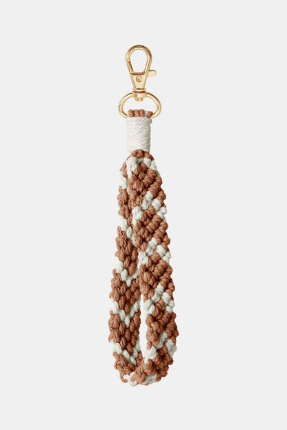 Macrame Wristlet Key Chain